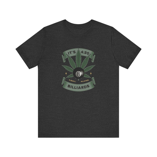 It's 4:20 - Billiards 8 Ball Player - Unisex Softstyle Tee - BFLY BILLIARDS