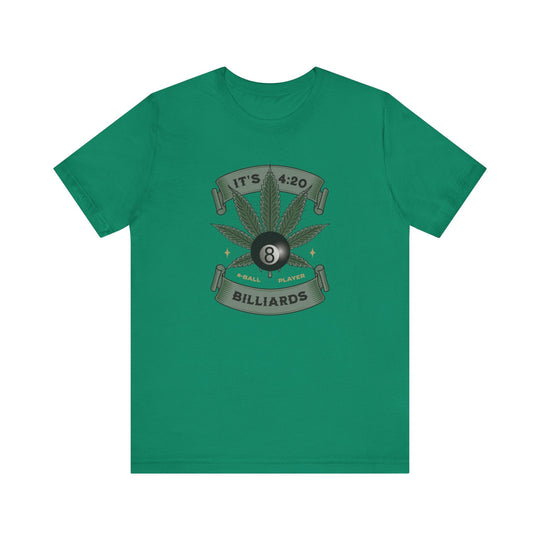 It's 4:20 - Billiards 8 Ball Player - Unisex Softstyle Tee - BFLY BILLIARDS