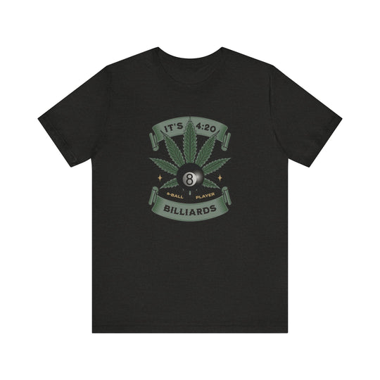 It's 4:20 - Billiards 8 Ball Player - Unisex Softstyle Tee - BFLY BILLIARDS