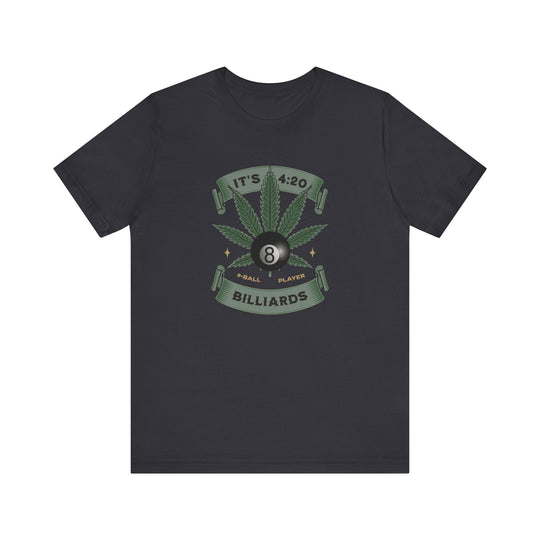 It's 4:20 - Billiards 8 Ball Player - Unisex Softstyle Tee - BFLY BILLIARDS