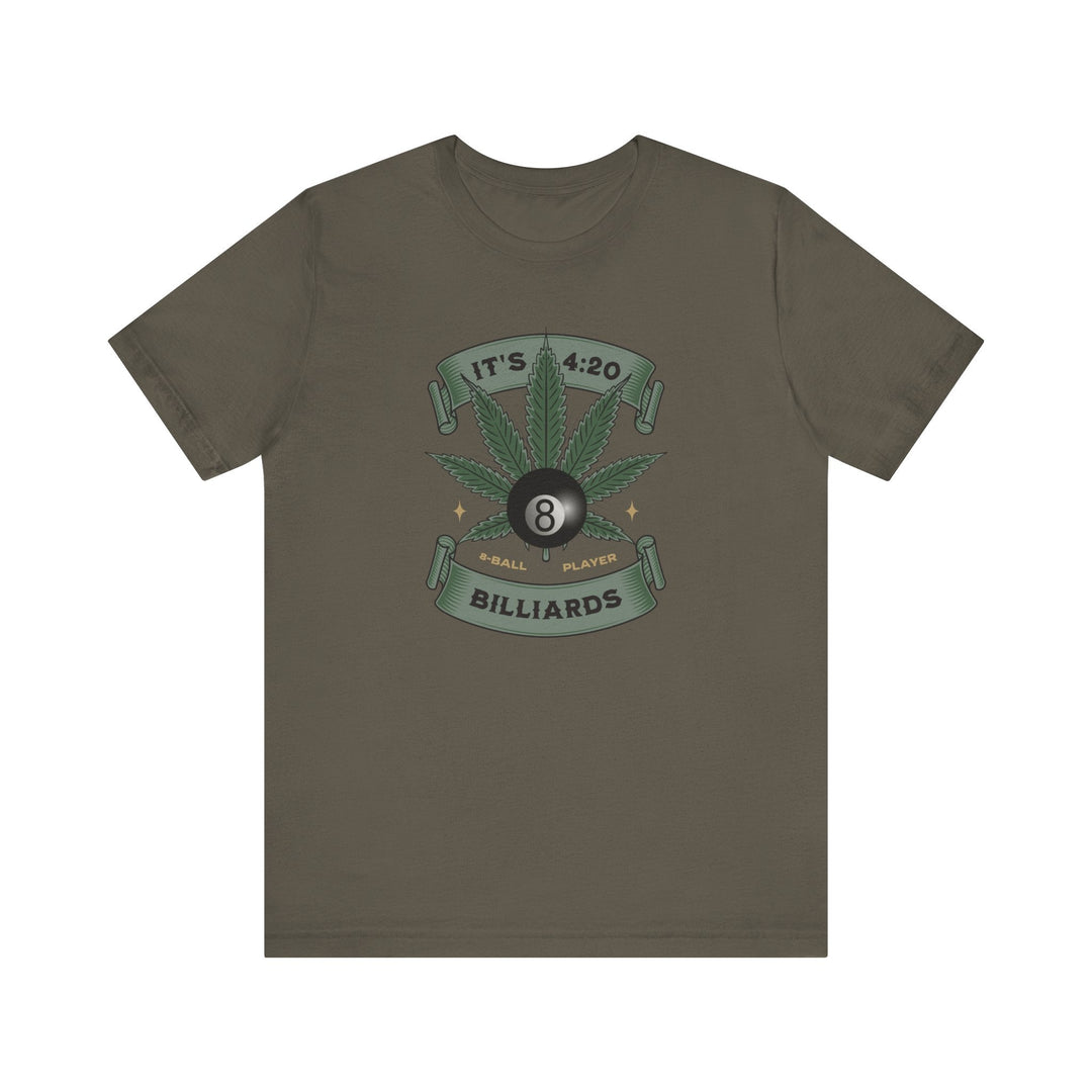 It's 4:20 - Billiards 8 Ball Player - Unisex Softstyle Tee - BFLY BILLIARDS
