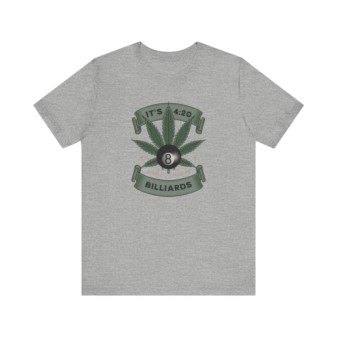 It's 4:20 - Billiards 8 Ball Player - Unisex Softstyle Tee - BFLY BILLIARDS