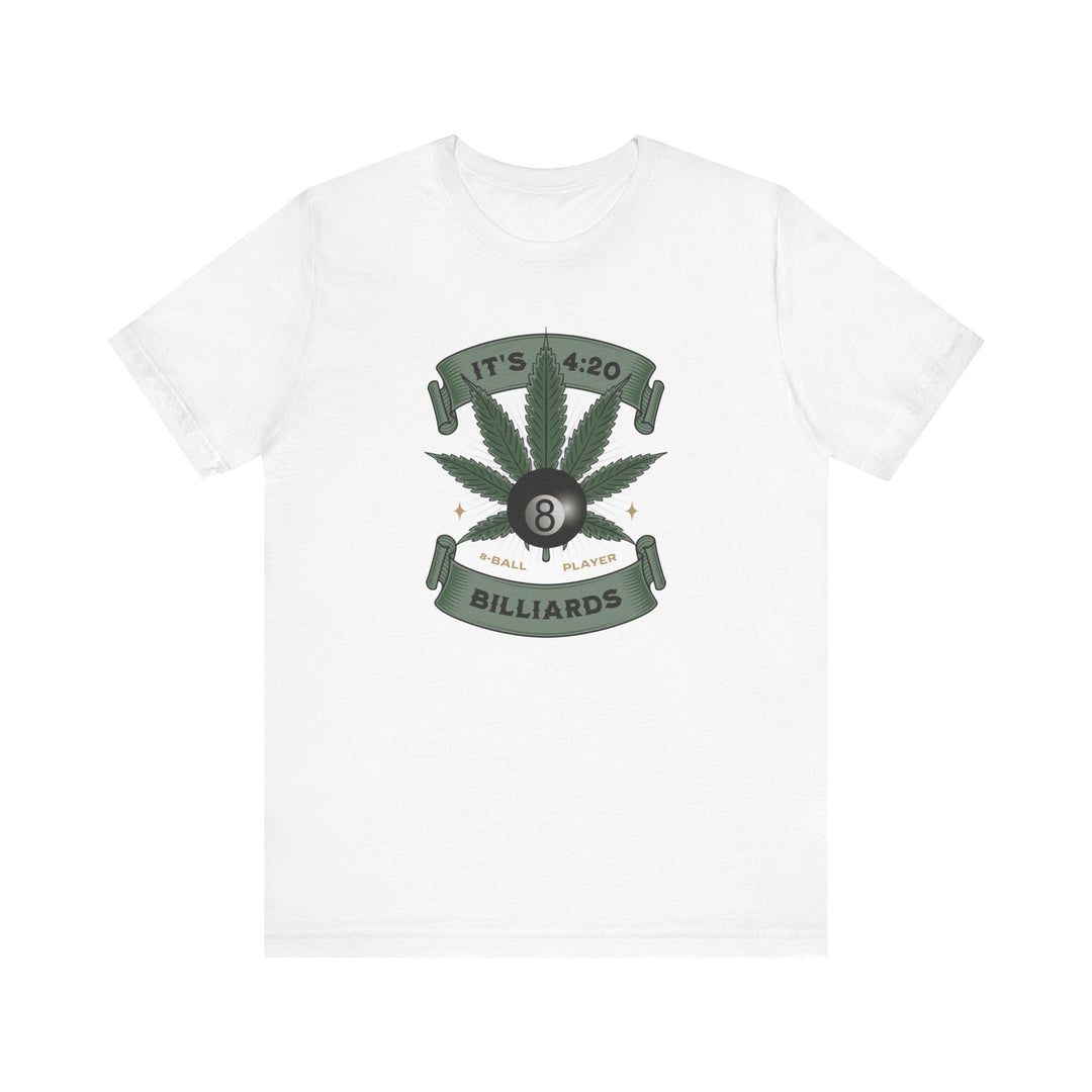 It's 4:20 - Billiards 8 Ball Player - Unisex Softstyle Tee - BFLY BILLIARDS