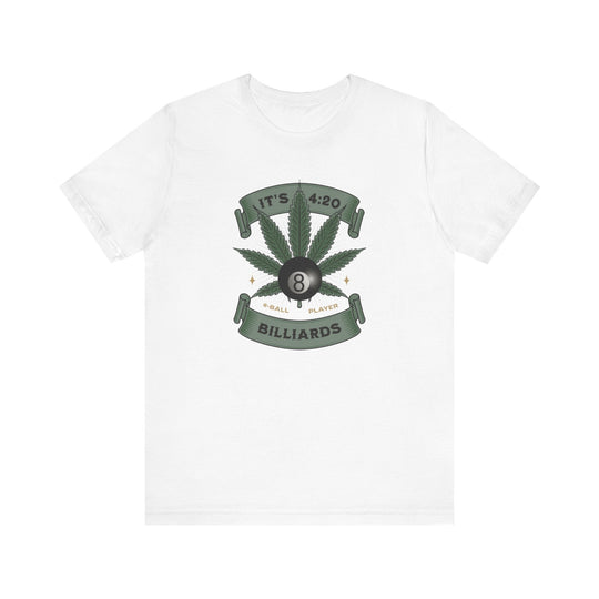 It's 4:20 - Billiards 8 Ball Player - Unisex Softstyle Tee - BFLY BILLIARDS