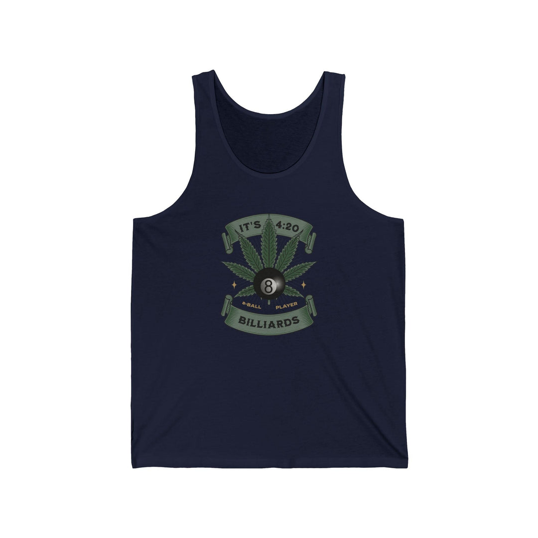 It's 4:20 - Billiards 8 Ball Player - Unisex Tank Top - BFLY BILLIARDS