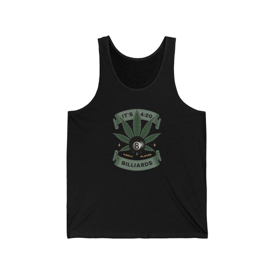 It's 4:20 - Billiards 8 Ball Player - Unisex Tank Top - BFLY BILLIARDS