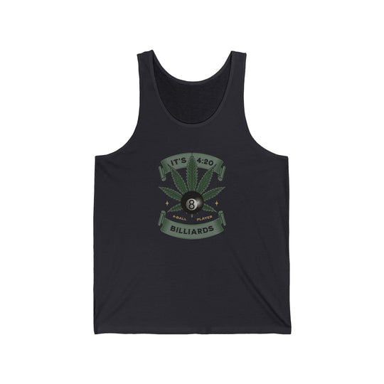 It's 4:20 - Billiards 8 Ball Player - Unisex Tank Top - BFLY BILLIARDS