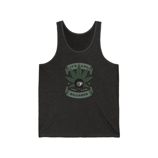 It's 4:20 - Billiards 8 Ball Player - Unisex Tank Top - BFLY BILLIARDS
