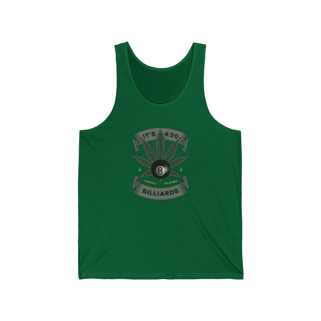 It's 4:20 - Billiards 8 Ball Player - Unisex Tank Top - BFLY BILLIARDS