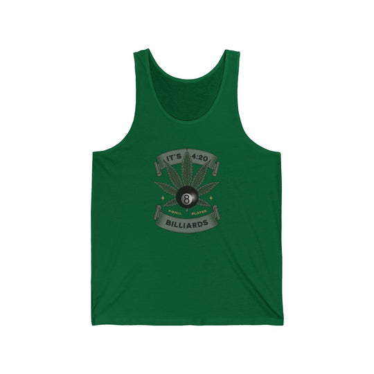 It's 4:20 - Billiards 8 Ball Player - Unisex Tank Top - BFLY BILLIARDS