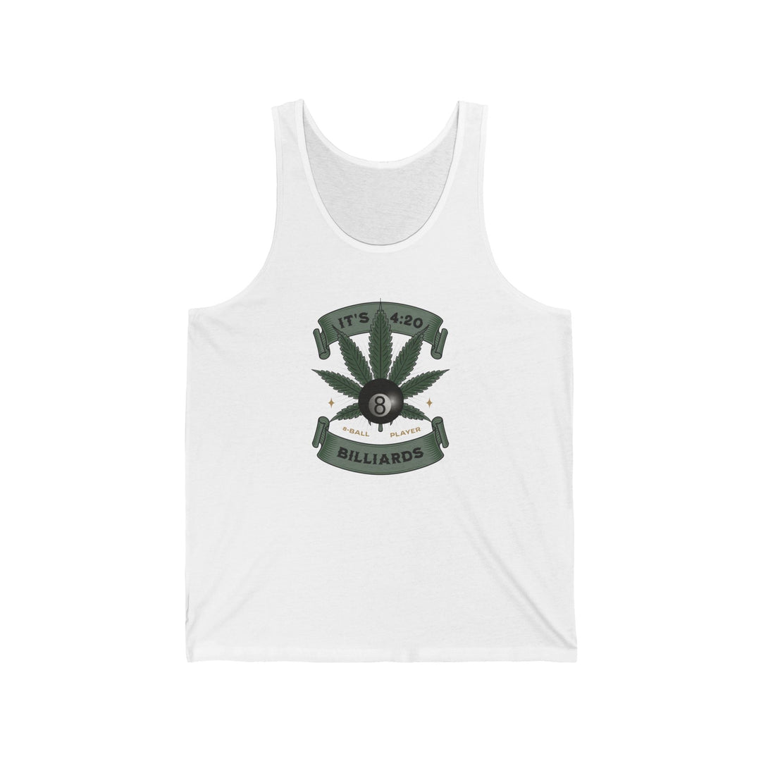 It's 4:20 - Billiards 8 Ball Player - Unisex Tank Top - BFLY BILLIARDS
