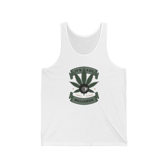It's 4:20 - Billiards 8 Ball Player - Unisex Tank Top - BFLY BILLIARDS