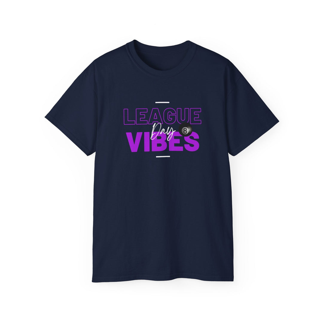 League Day Vibes - Unisex Cotton T-Shirt - BFLY BILLIARDS