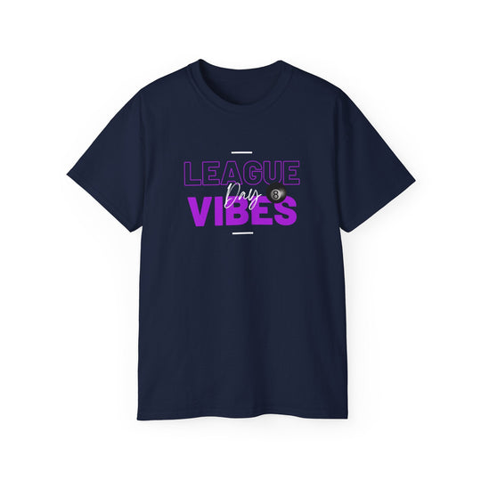 League Day Vibes - Unisex Cotton T-Shirt - BFLY BILLIARDS