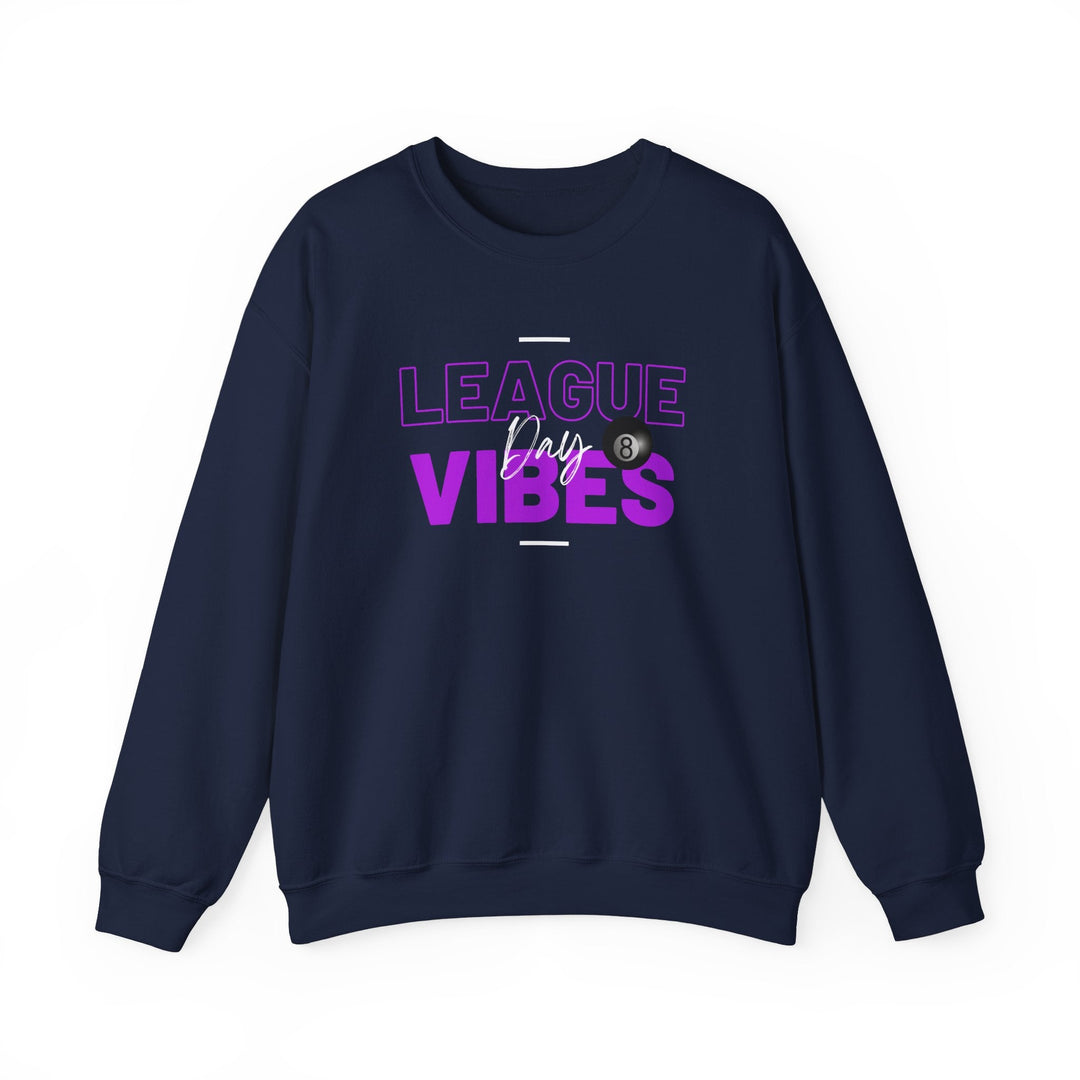 League Day Vibes - Unisex Crewneck Sweatshirt - BFLY BILLIARDS