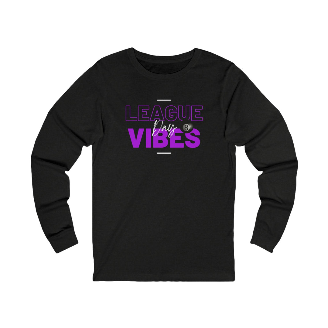 League Day Vibes - Unisex Long Sleeve Tee - BFLY BILLIARDS