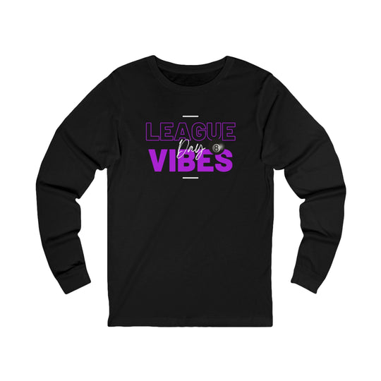 League Day Vibes - Unisex Long Sleeve Tee - BFLY BILLIARDS