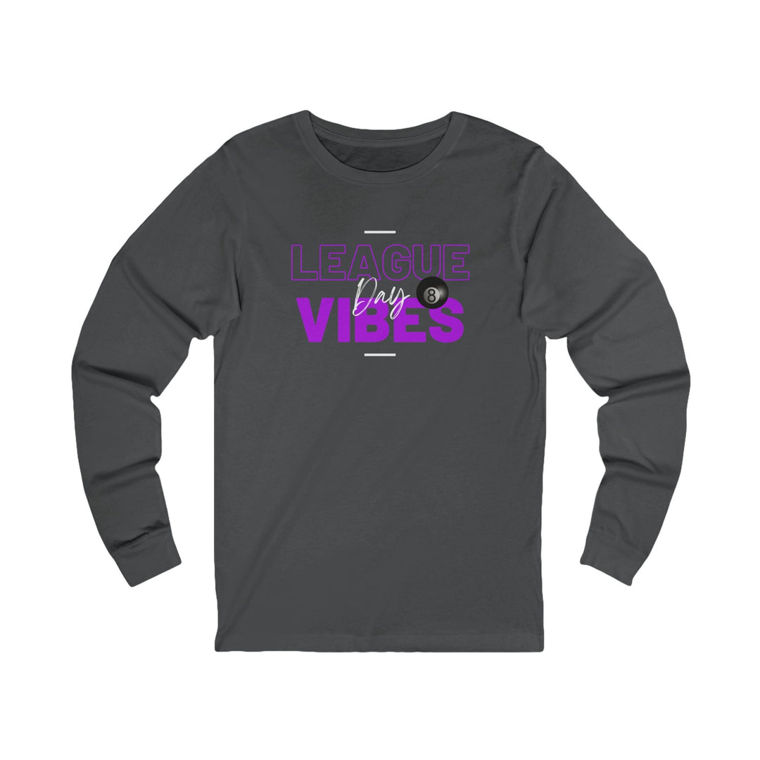 League Day Vibes - Unisex Long Sleeve Tee - BFLY BILLIARDS