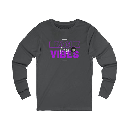League Day Vibes - Unisex Long Sleeve Tee - BFLY BILLIARDS