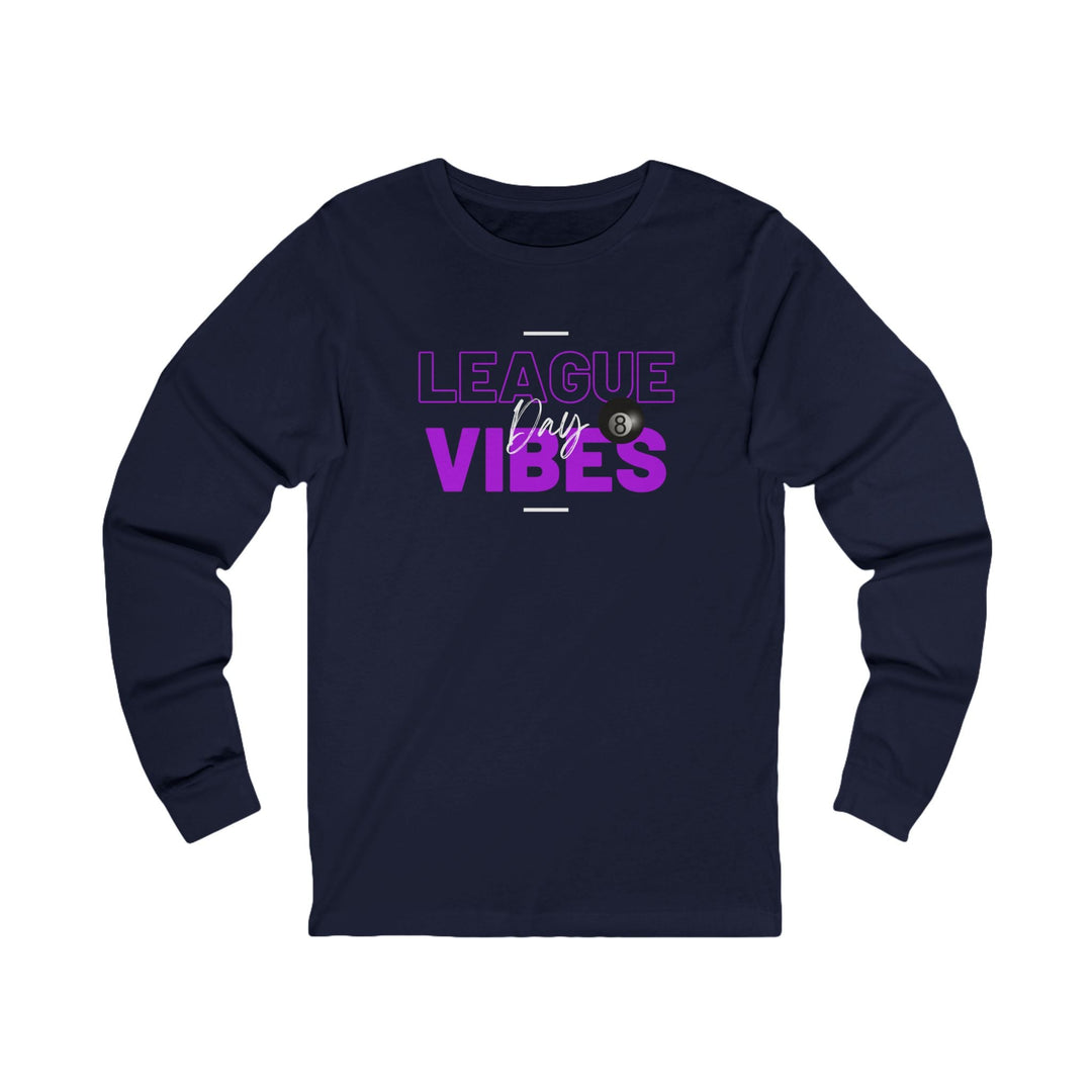 League Day Vibes - Unisex Long Sleeve Tee - BFLY BILLIARDS