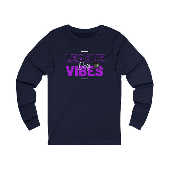 League Day Vibes - Unisex Long Sleeve Tee - BFLY BILLIARDS