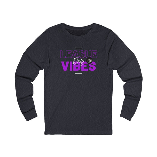 League Day Vibes - Unisex Long Sleeve Tee - BFLY BILLIARDS