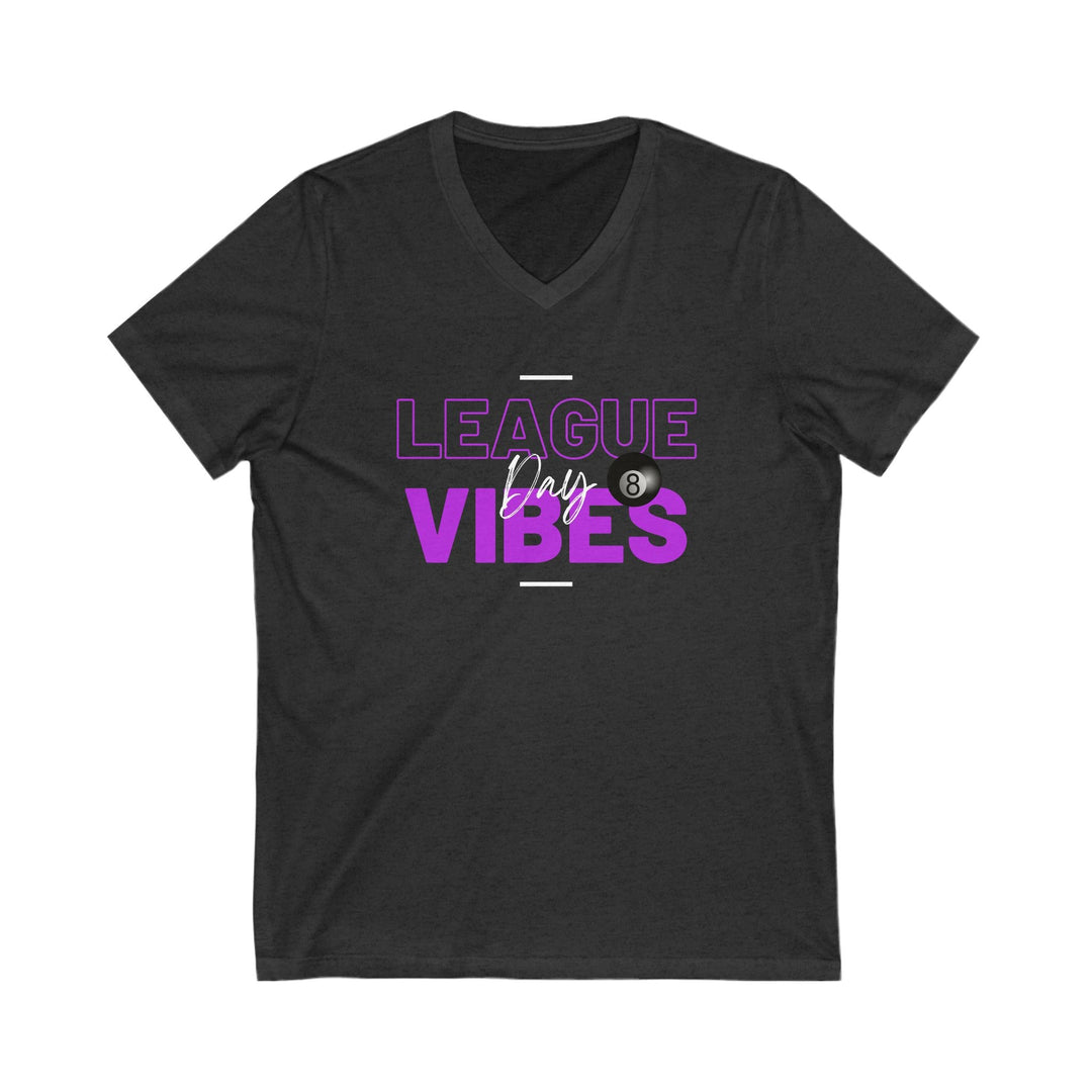 League Day Vibes - Unisex V - Neck Tee - BFLY BILLIARDS