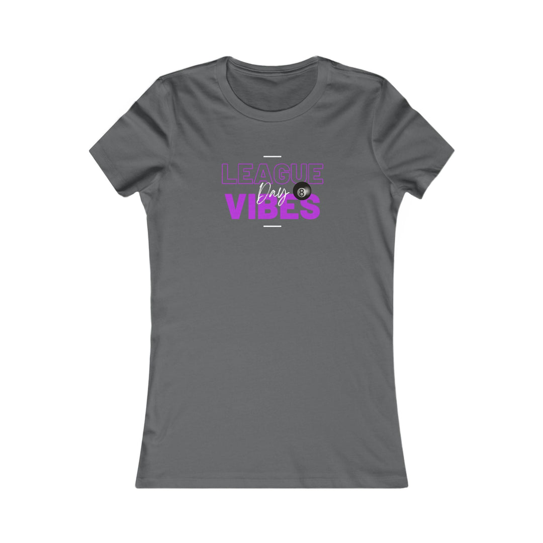 League Day Vibes - Women's Fitted Tee - BFLY BILLIARDS