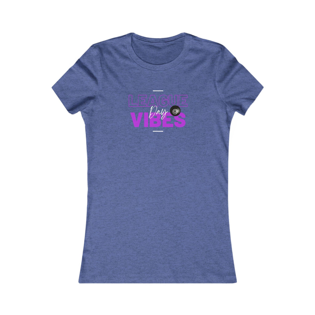 League Day Vibes - Women's Fitted Tee - BFLY BILLIARDS