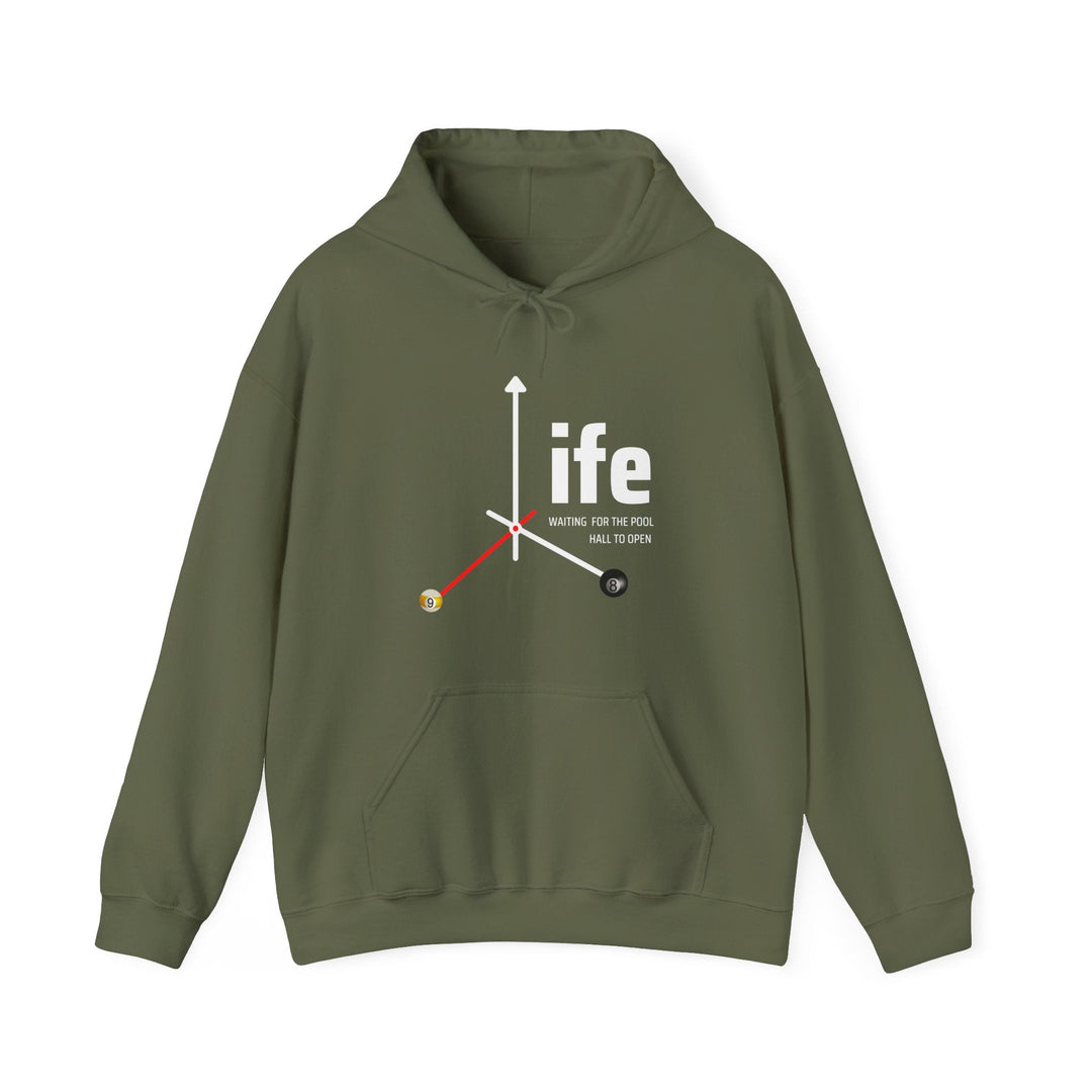 Life - Pool Hall - Unisex Pullover Hoodie - BFLY BILLIARDS