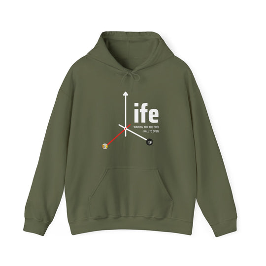 Life - Pool Hall - Unisex Pullover Hoodie - BFLY BILLIARDS