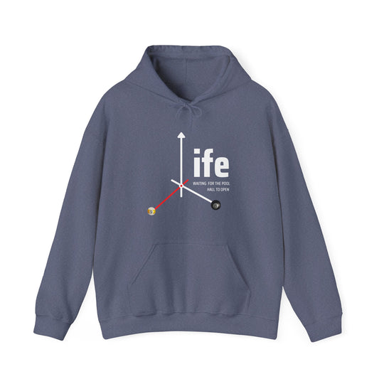 Life - Pool Hall - Unisex Pullover Hoodie - BFLY BILLIARDS