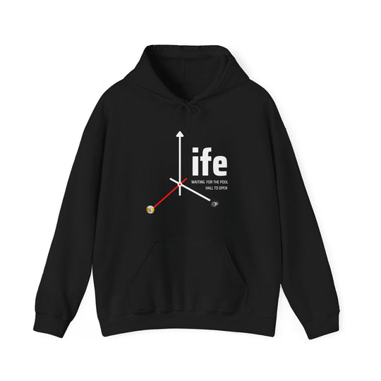 Life - Pool Hall - Unisex Pullover Hoodie - BFLY BILLIARDS