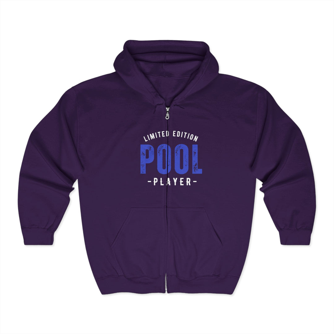 Limited Edition - Pool Player - Full Zip Hoodie - BFLY BILLIARDS