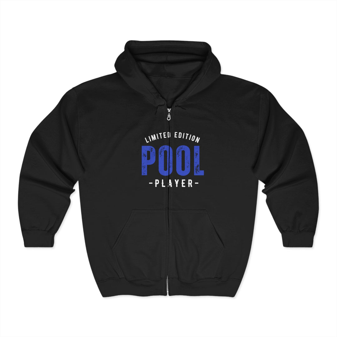 Limited Edition - Pool Player - Full Zip Hoodie - BFLY BILLIARDS