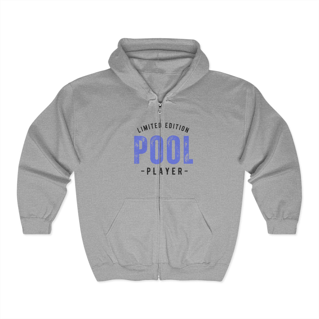 Limited Edition - Pool Player - Full Zip Hoodie - BFLY BILLIARDS