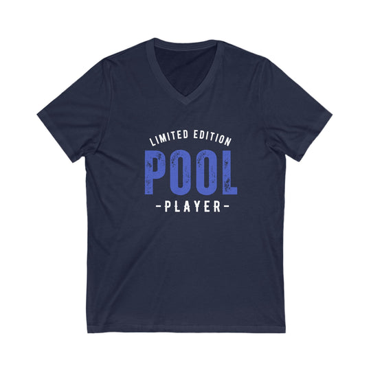 Limited Edition - Pool Player - Unisex V - Neck Tee - BFLY BILLIARDS