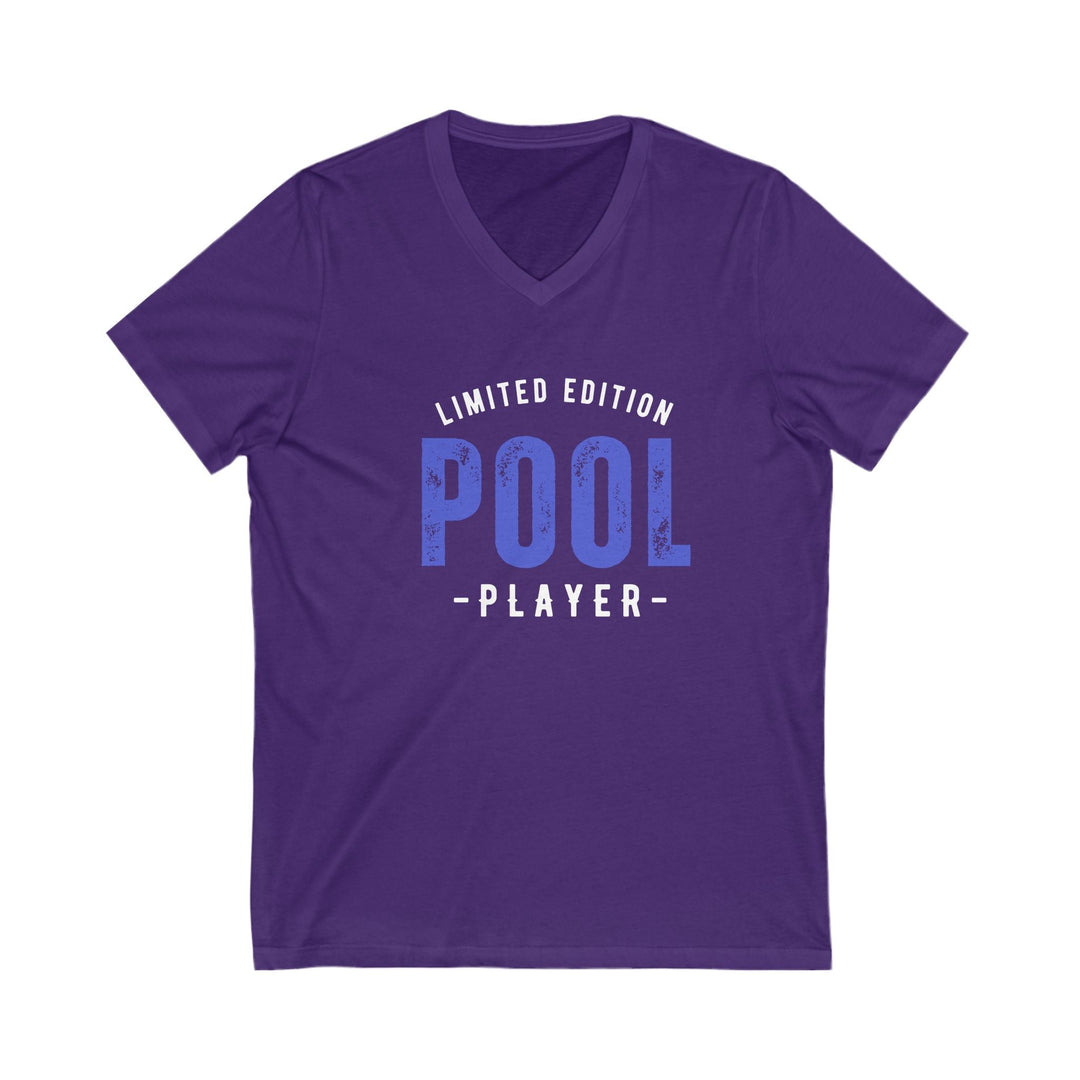 Limited Edition - Pool Player - Unisex V - Neck Tee - BFLY BILLIARDS