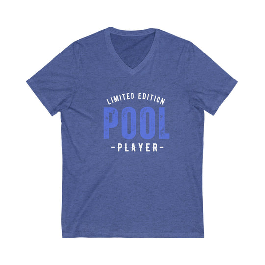 Limited Edition - Pool Player - Unisex V - Neck Tee - BFLY BILLIARDS