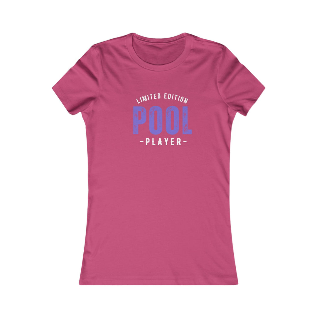 Limited Edition - Pool Player - Women's Fitted Tee - BFLY BILLIARDS