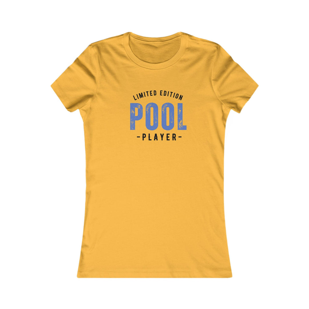 Limited Edition - Pool Player - Women's Fitted Tee - BFLY BILLIARDS