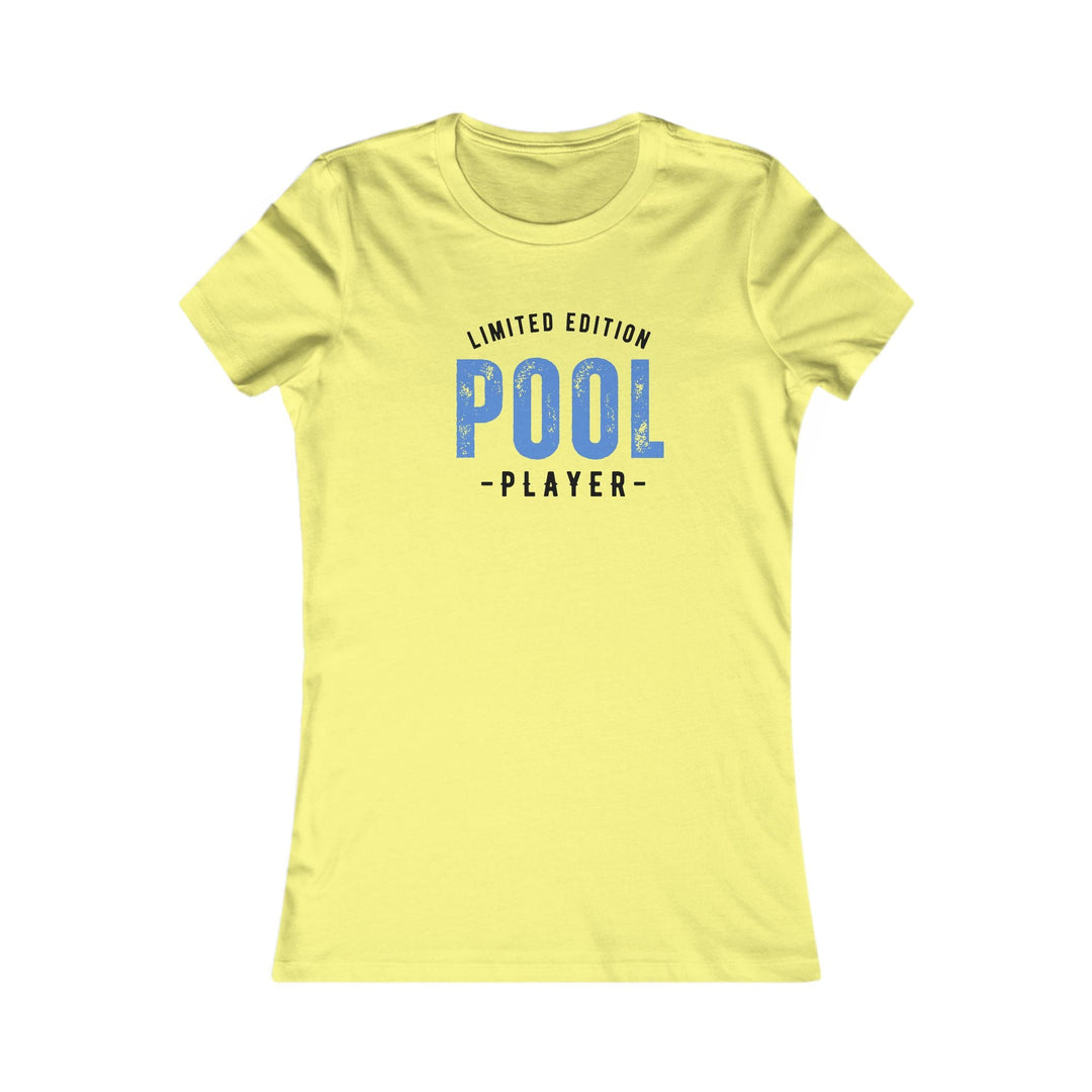 Limited Edition - Pool Player - Women's Fitted Tee - BFLY BILLIARDS