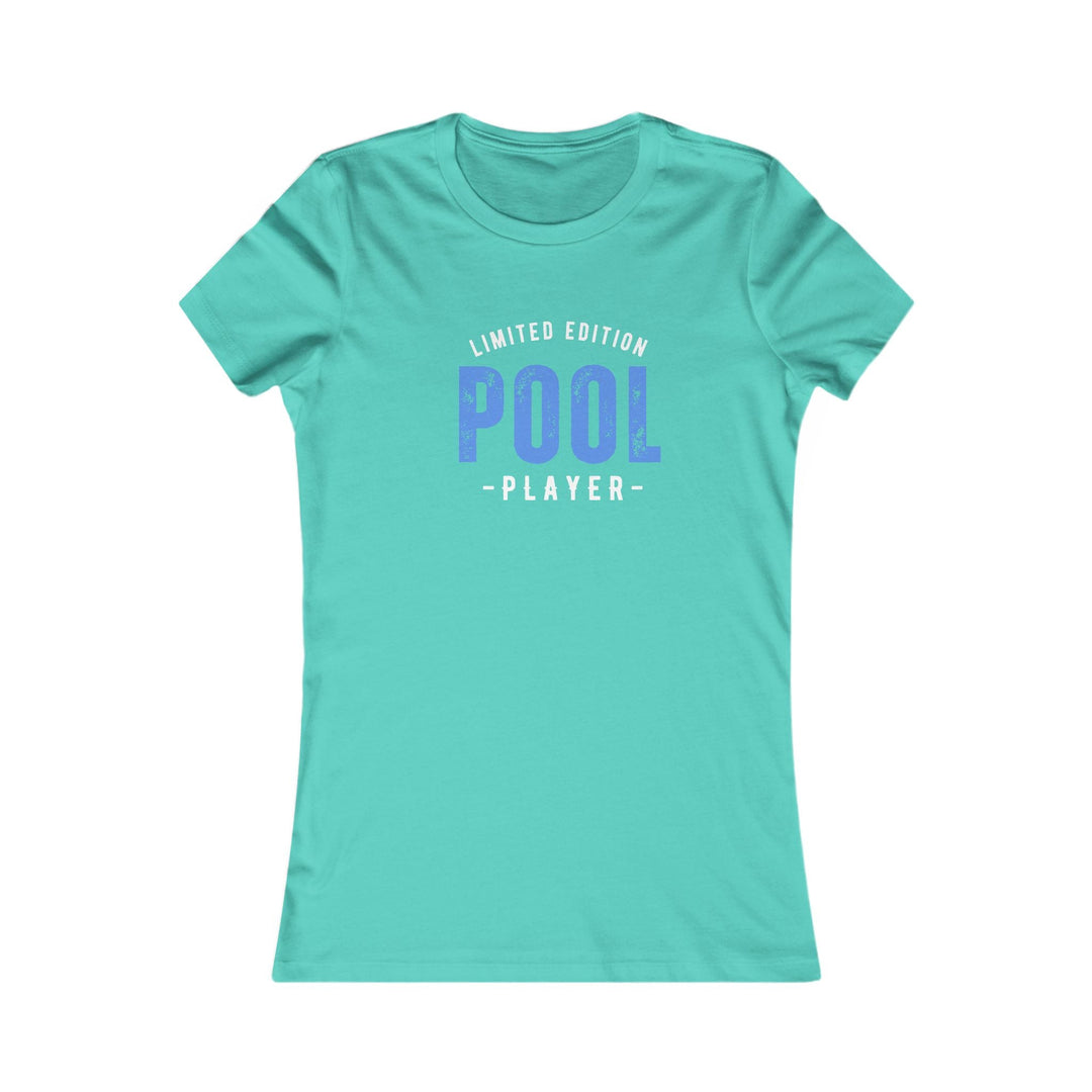 Limited Edition - Pool Player - Women's Fitted Tee - BFLY BILLIARDS