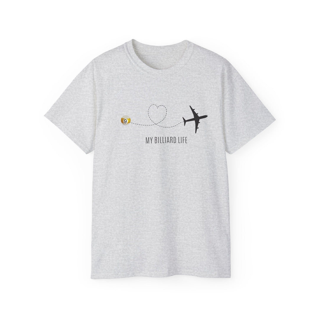 Love - 9 Ball - Billiard Life - Unisex Cotton T-Shirt - BFLY BILLIARDS