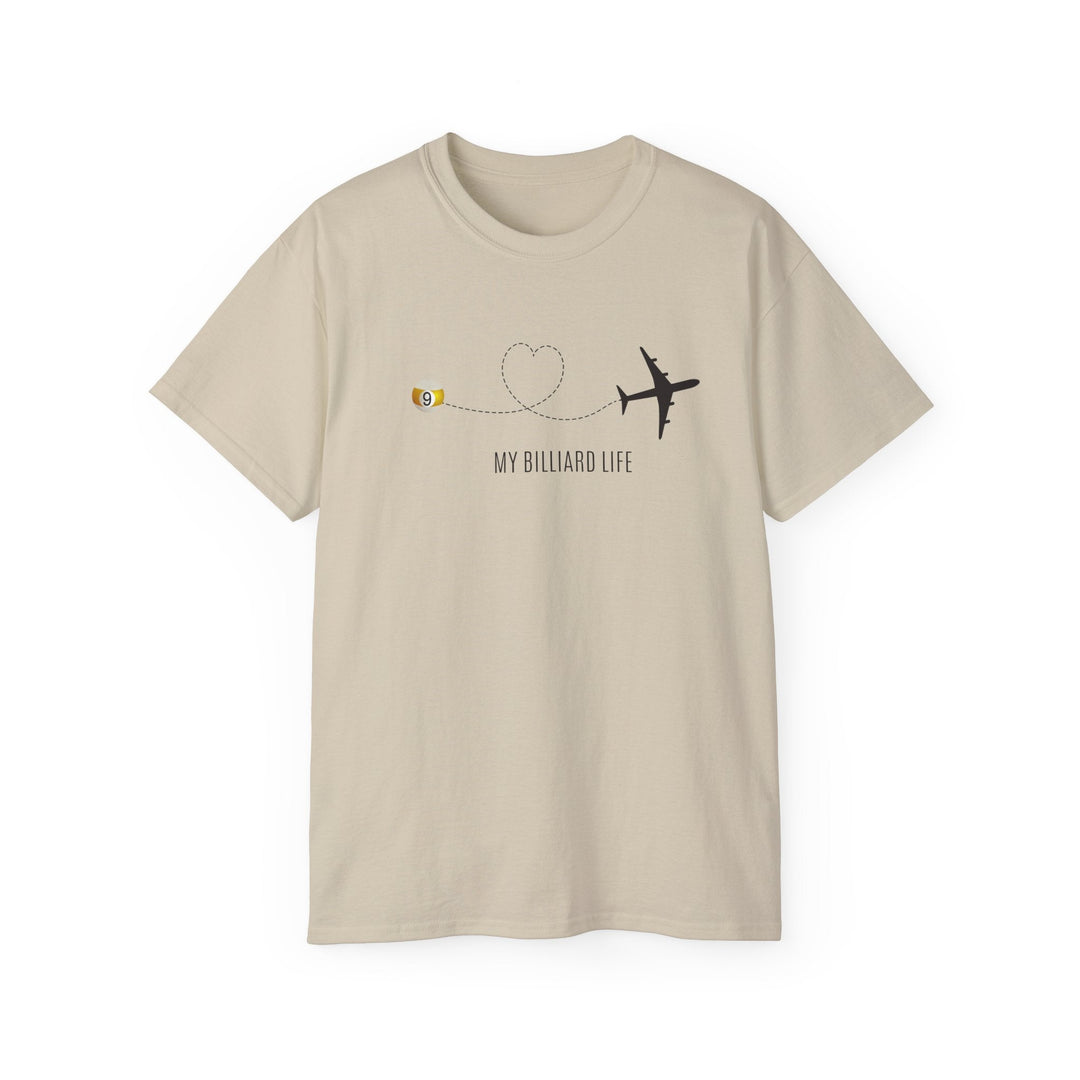 Love - 9 Ball - Billiard Life - Unisex Cotton T-Shirt - BFLY BILLIARDS