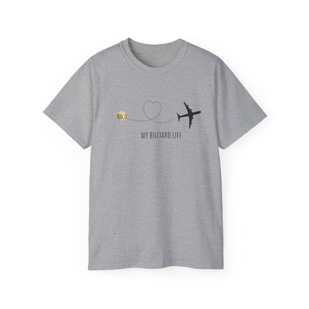 Love - 9 Ball - Billiard Life - Unisex Cotton T-Shirt - BFLY BILLIARDS