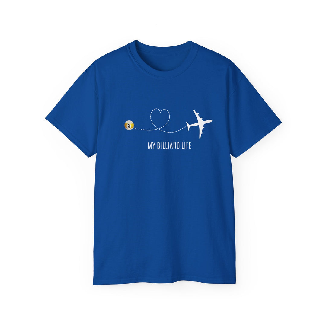 Love - 9 Ball - Billiard Life - Unisex Cotton T-Shirt - BFLY BILLIARDS