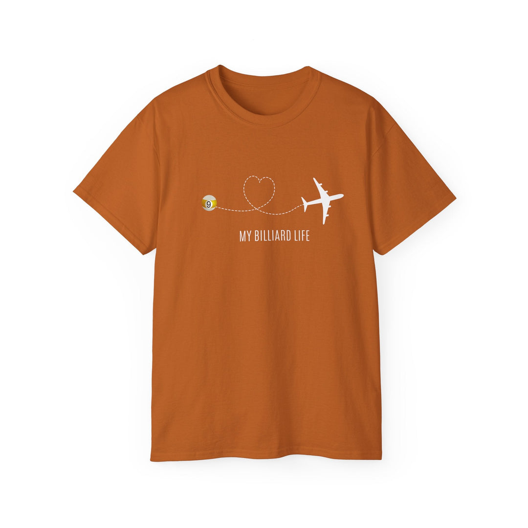 Love - 9 Ball - Billiard Life - Unisex Cotton T-Shirt - BFLY BILLIARDS
