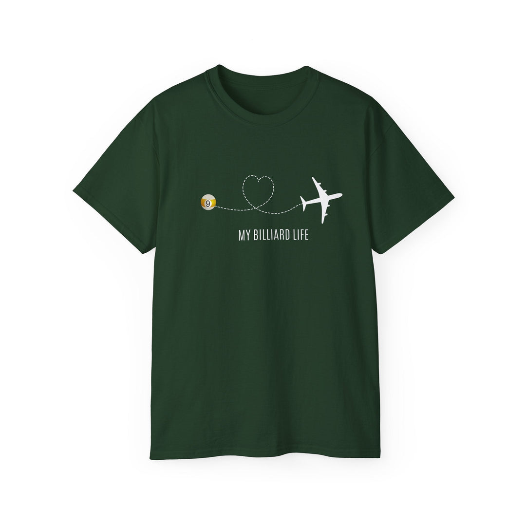 Love - 9 Ball - Billiard Life - Unisex Cotton T-Shirt - BFLY BILLIARDS