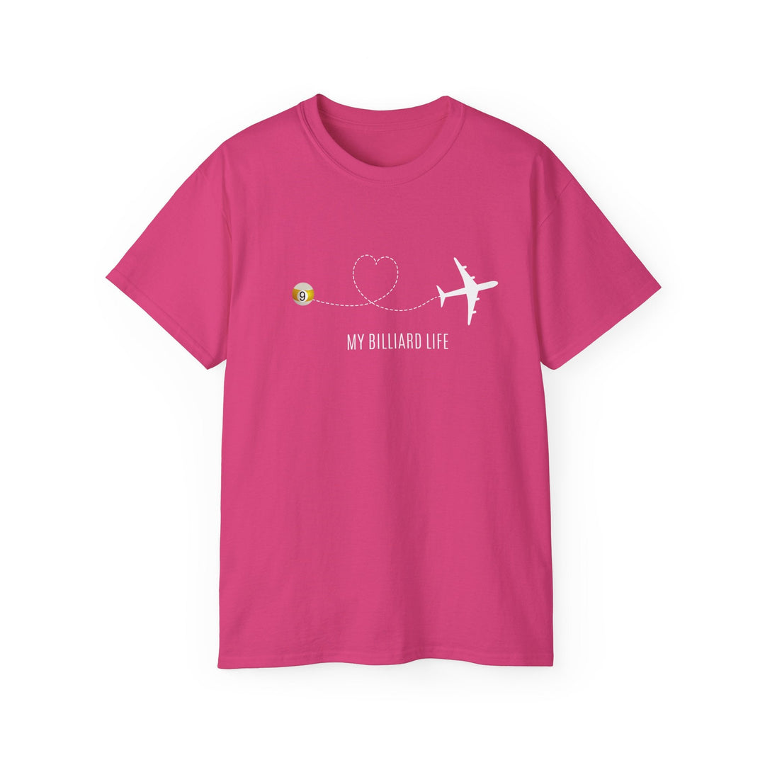 Love - 9 Ball - Billiard Life - Unisex Cotton T-Shirt - BFLY BILLIARDS